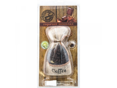 Ароматизатор воздуха подвесной мешочек AZARD "Freshco Coffee" Горячий шоколад от AZARD Ароматизатор воздуха подвесной мешочек AZARD "Freshco Coffee" Горячий шоколад
