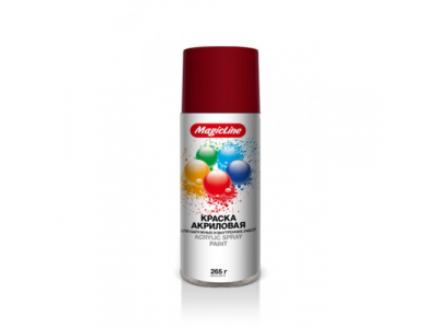 Краска вишневая (265г) RAL 3003, 140 MagicLine от MAGICLINE Краска вишневая (265г) RAL 3003, 140 MagicLine