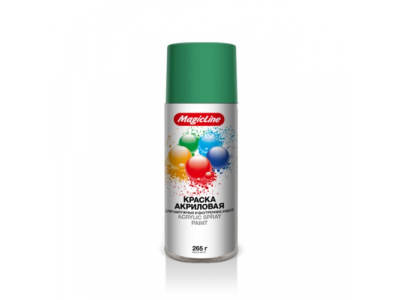 Краска темно-зеленая (265г) RAL 6026, 300 MagicLine от MAGICLINE Краска темно-зеленая (265г) RAL 6026, 300 MagicLine