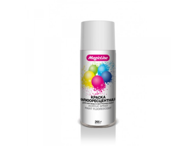 Краска белая флюорисцентная (265г), 1100 MagicLine