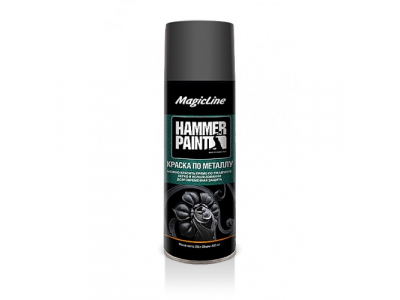 Краска по металлу (молотковая) темно-серый (265г), ML4002 MagicLine от MAGICLINE Краска по металлу (молотковая) темно-серый (265г), ML4002 MagicLine