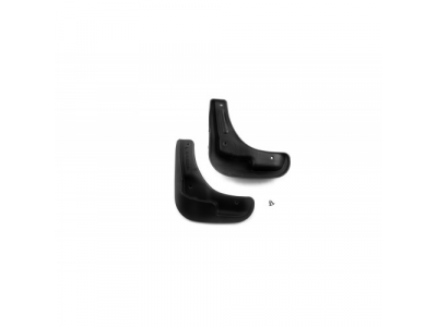 Брызговики передние CITROEN C-elysee 2013->/PEUGEOT 301 2013->, сед. 2 шт. (полиуретан)