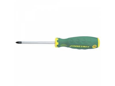 Отвертка "ANTI-SLIP GRIP" Pozidriv ® PZ1 5x38x94 мм., D71Z138 JONNESWAY