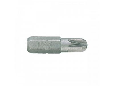 Вставка (бита) торцевая 1/4", Pozidriv, PZ1, L = 25 мм, KING TONY