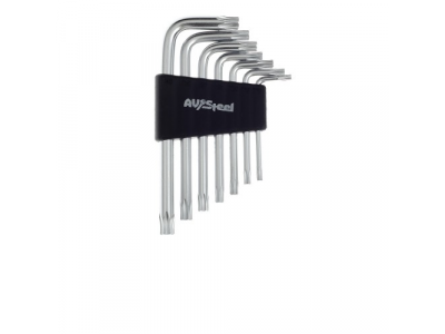 набор ключей шестигранных Г-образных TORX AV Steel 7 предметов от AV STEEL набор ключей шестигранных Г-образных TORX AV Steel 7 предметов