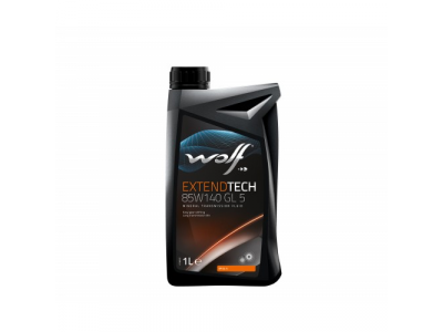 Трансмиссионное масло WOLF EXTENDTECH 85W140 GL 5 1L