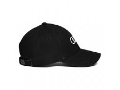 Бейсболка унисекс Audi Rings Unisex Baseball Сap, Black от VAG Бейсболка унисекс Audi Rings Unisex Baseball Сap, Black