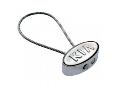 Металлический брелок Kia Metall Keyring, Silver, артикул R8480AC462K от KIA Металлический брелок Kia Metall Keyring, Silver, артикул R8480AC462K