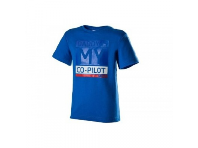 Футболка для мальчиков Skoda T-shirt Boys RS, Race Blue от VAG Футболка для мальчиков Skoda T-shirt Boys RS, Race Blue