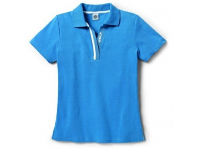 Женская рубашка-поло Volkswagen Golf Polo-Shirt, Ladies, Blue от VAG Женская рубашка-поло Volkswagen Golf Polo-Shirt, Ladies, Blue