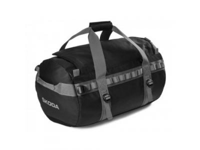 Небольшая дорожная сумка Skoda Travel Bag, Small, Black/Gray от VAG Небольшая дорожная сумка Skoda Travel Bag, Small, Black/Gray
