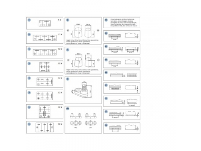 Аккумулятор BOSCH T3 - , 190Ah 1200A 513x223x223 от BOSCH Аккумулятор BOSCH T3 - , 190Ah 1200A 513x223x223